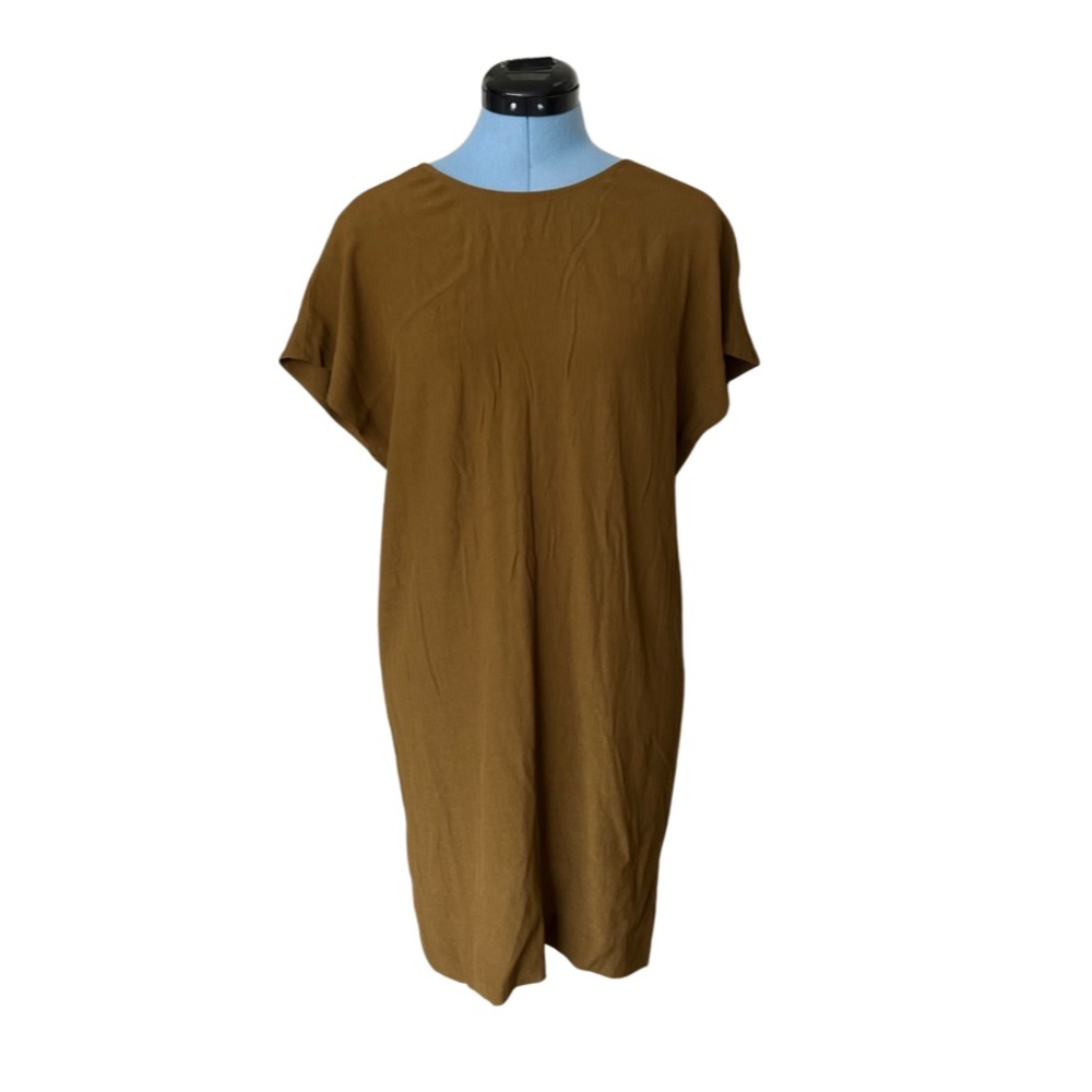MADEWELL short sleeve shift dress | size XS